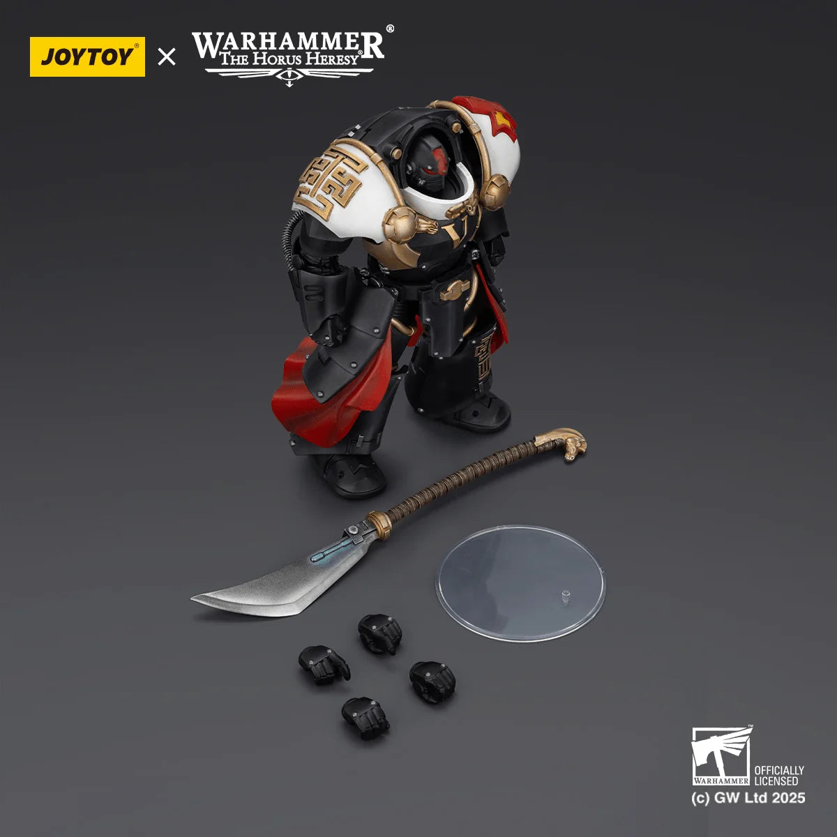 White Scars Ebon Keshig Terminator 1 with Power Glaive
