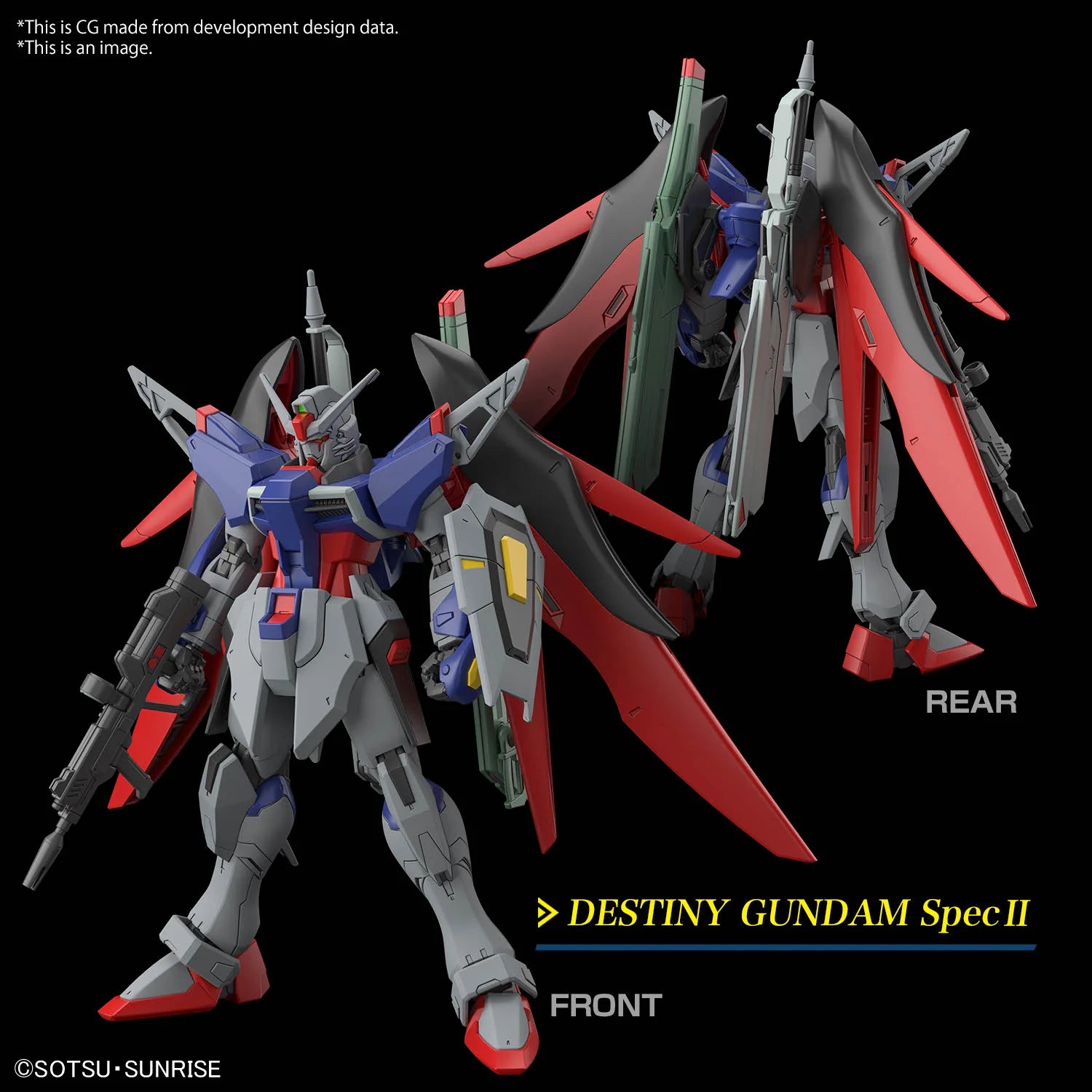 HG 1/144 DESTINY GUNDAM Spec?&ZEUS SILHOUETTE-4573102674289