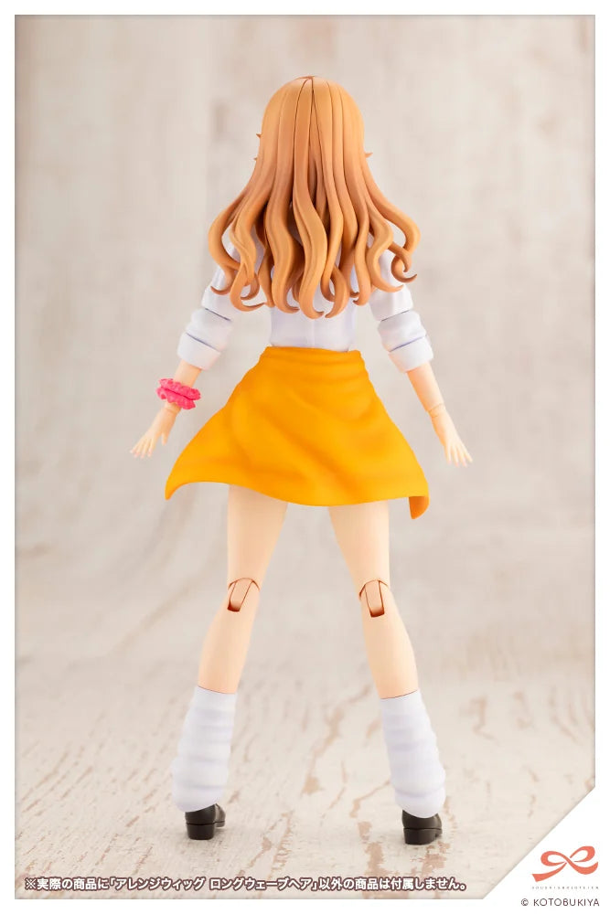 Kotobukiya Arranged Wigs Long Wavy Hair Plastic Model Kit