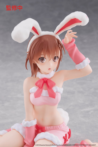 A Certain Scientific Railgun MOFLOCK Figure - Mikoto Misaka (Fluffy Bunny Ver.)