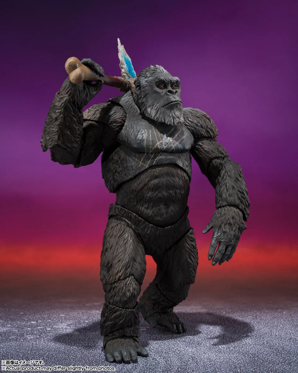 S.H. MonsterArts Kong Godzilla x Kong: The New Empire Action Figure