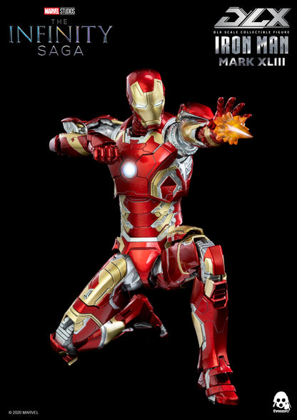 threezero DLX Iron Man Mark 43 Collectible Figure