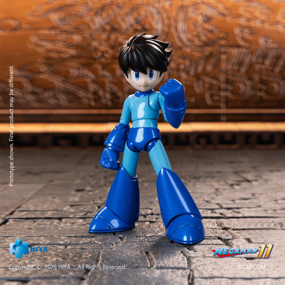 HIYA Exquisite Basic Series None Scale 4.7 Inch Mega Man Original Series Mega Man Action Figure