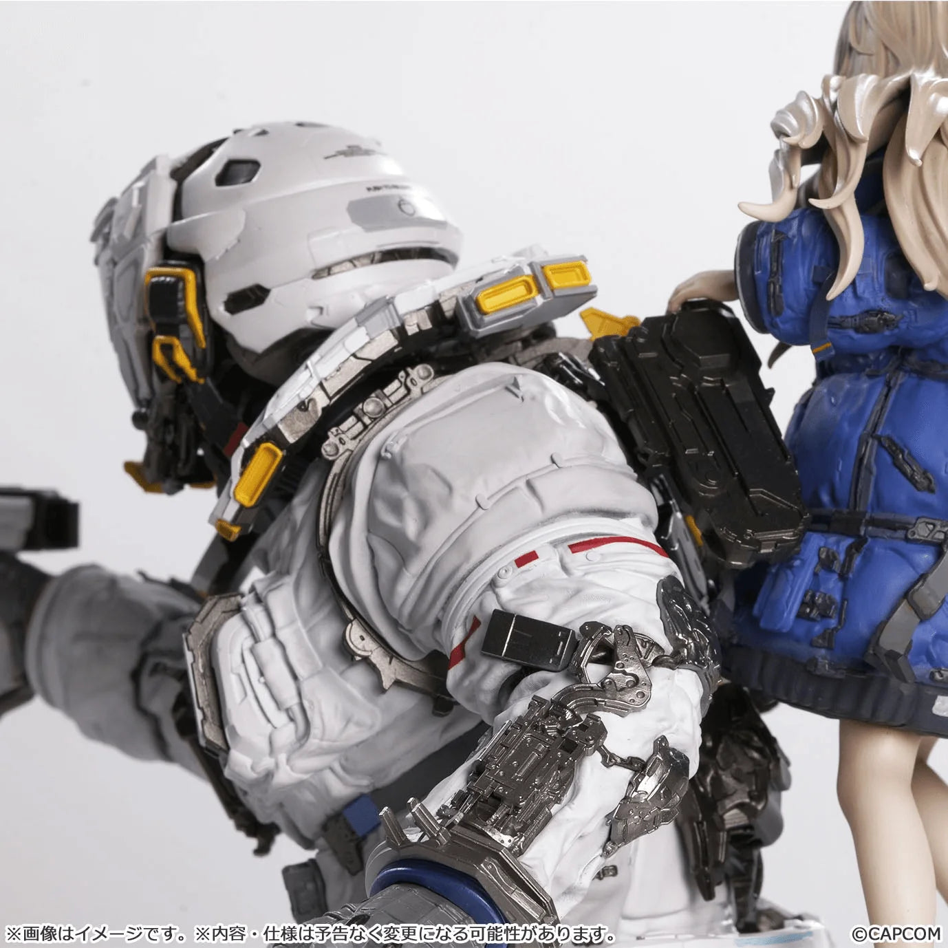 Capcom Figure Builder Creator's Model PRAGMATA Hugh & Diana Painted PVC Figure