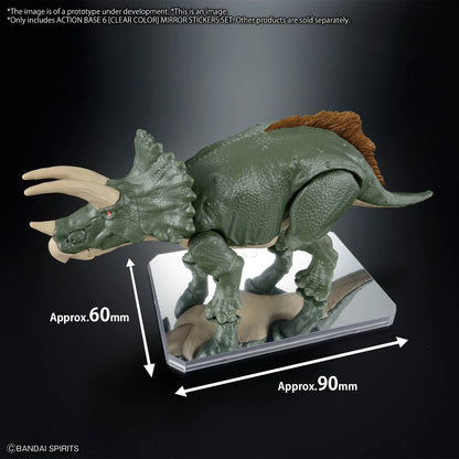 Action Base 6 (Clear Color) Mirror Stickers Set