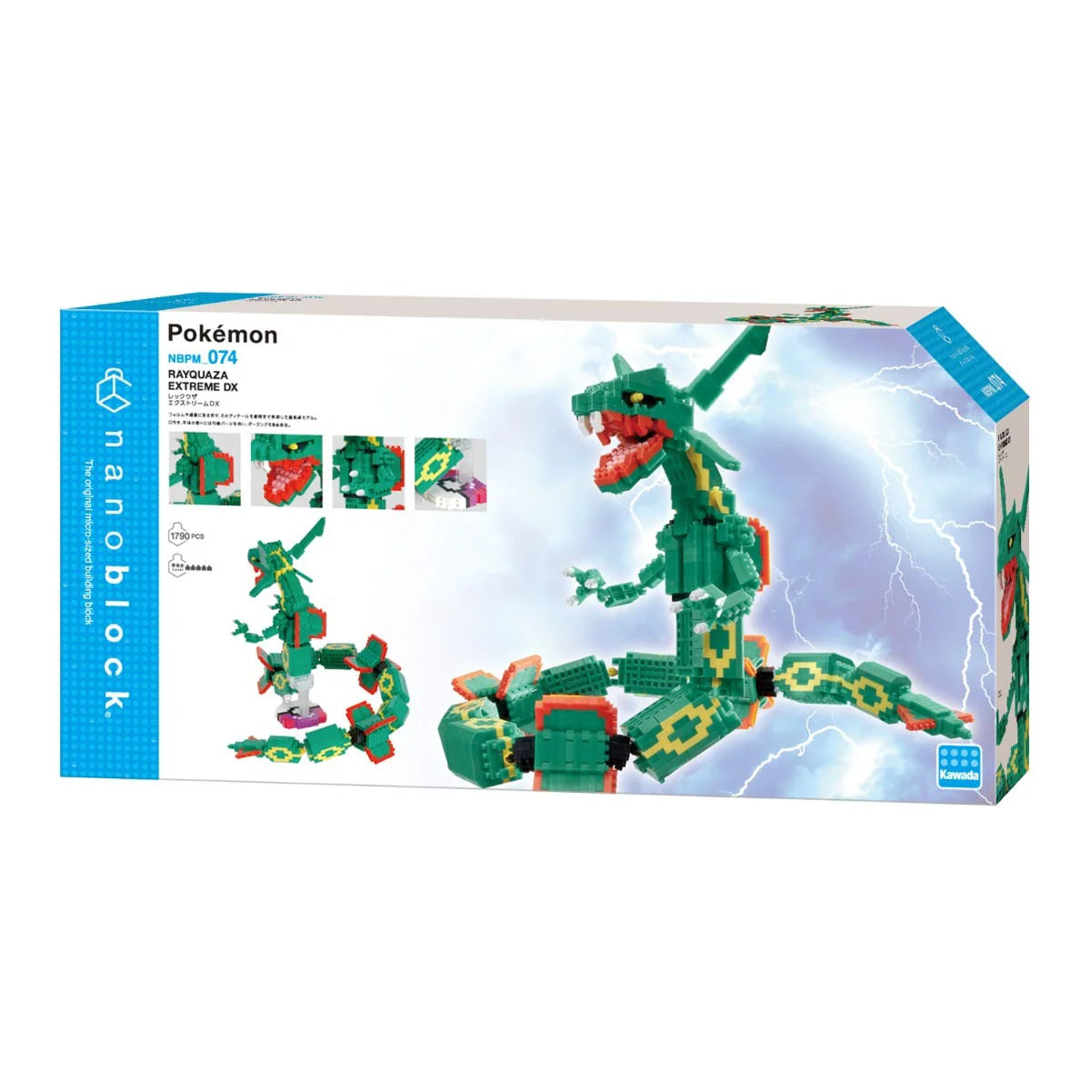 Nanoblock Rayquaza Extreme Deluxe Edition Building Kit