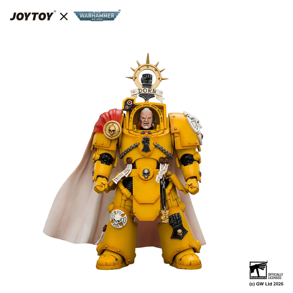 Imperial Fists Darnath Lysander with Thunder Hammer and Storm Shield