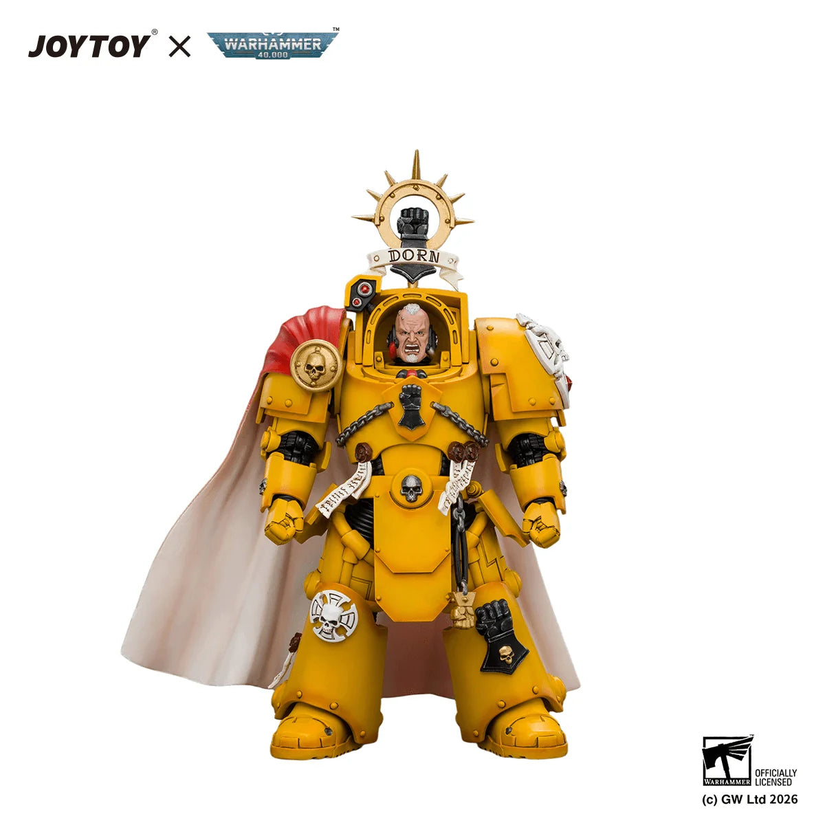 Imperial Fists Darnath Lysander with Thunder Hammer and Storm Shield