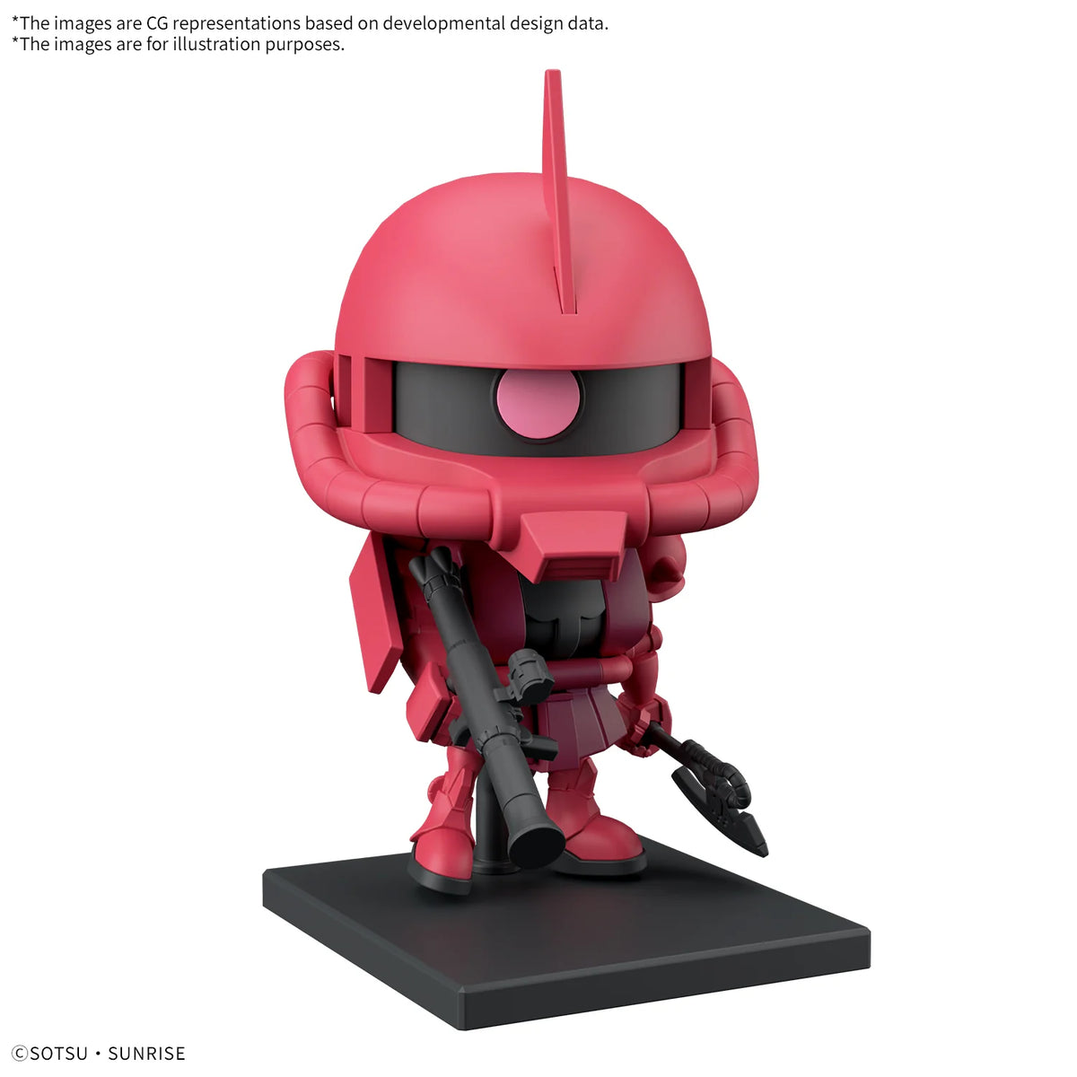 Charzaku-kun DX Set with Runner Ver. Recreation Parts Model Kit