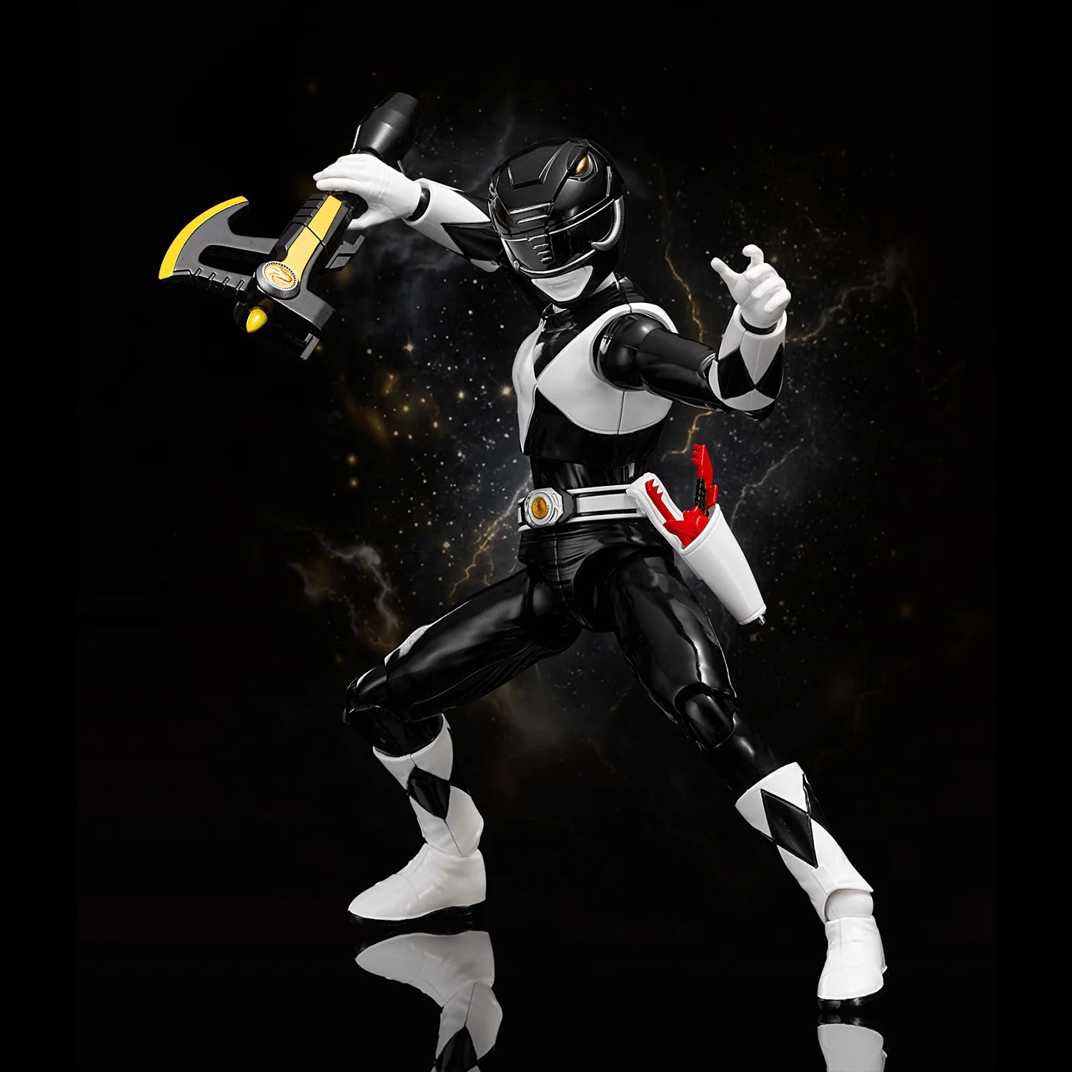 Flame Toys Furai Model Black Ranger Plastic Model Kit
