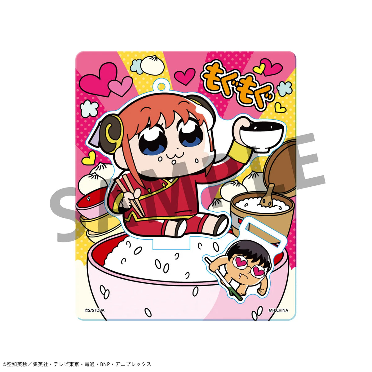 Gintama x Okawabukubu Gintama Oshanti Acrylic Mascot (8pc per box)
