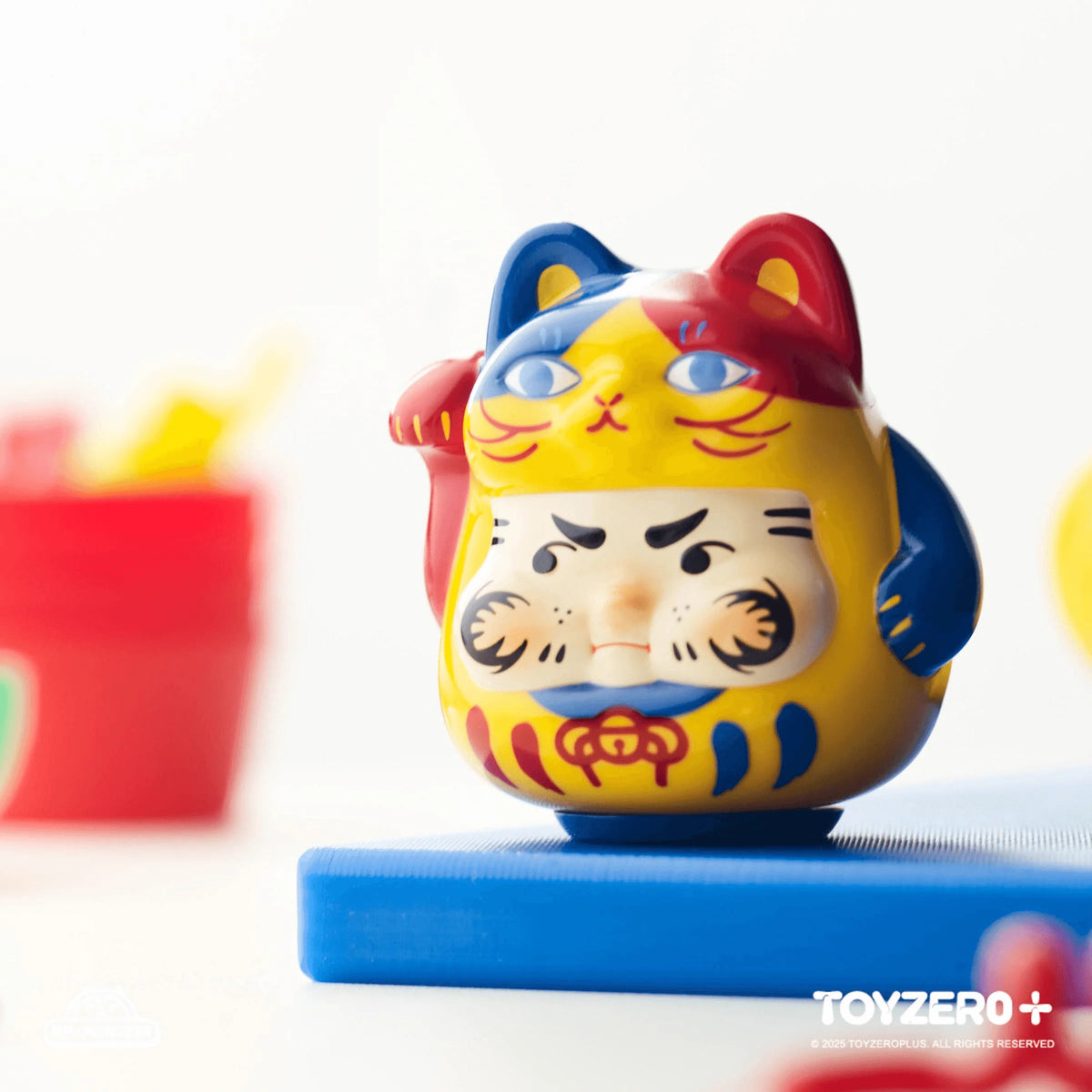 PP X MONSTER Sparkle Lucky Kitten Daruma Blind Box (Box of 16)