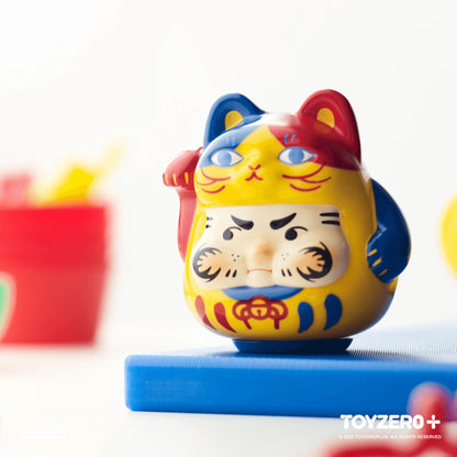 PP X MONSTER Sparkle Lucky Kitten Daruma Blind Box (Box of 16)