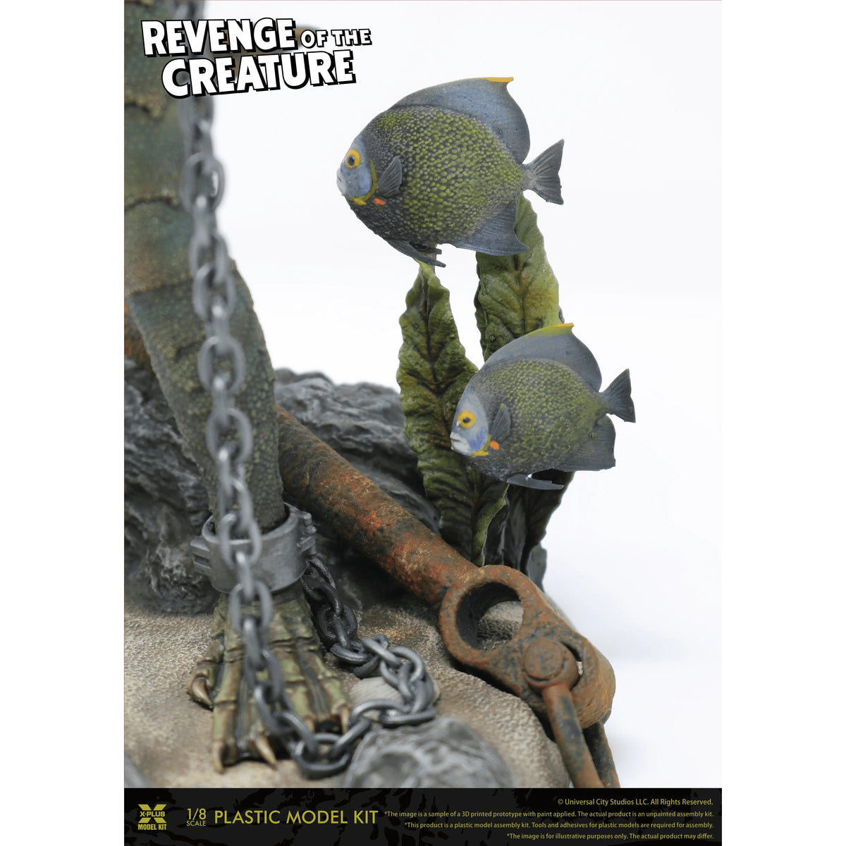 1/8 Scale Revenge of the Creature Plastic Model Kit