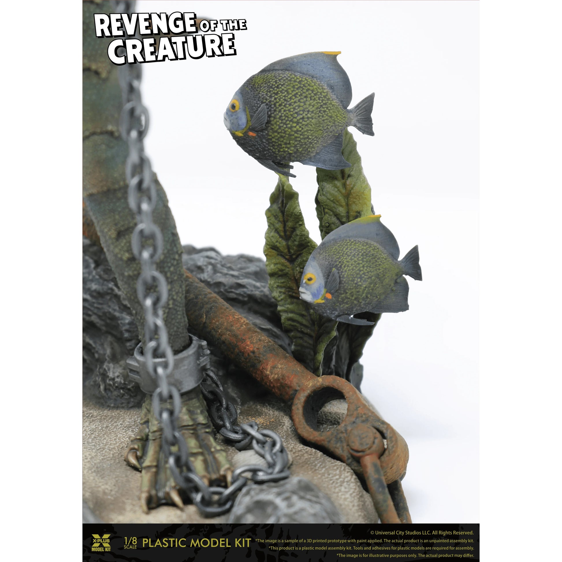 1/8 Scale Revenge of the Creature Plastic Model Kit