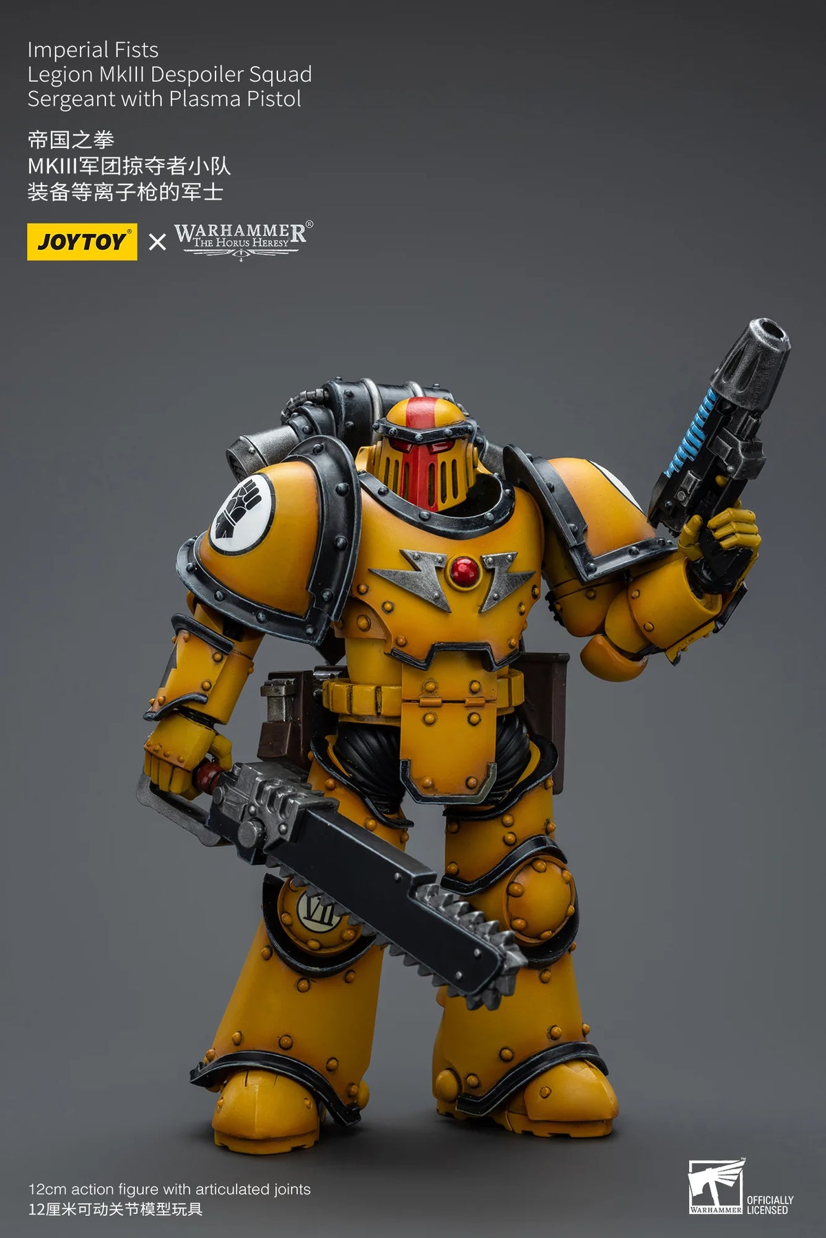 JOYTOY Imperial Fists Legion MkIII Despoiler Squad Sergeant Action Figure