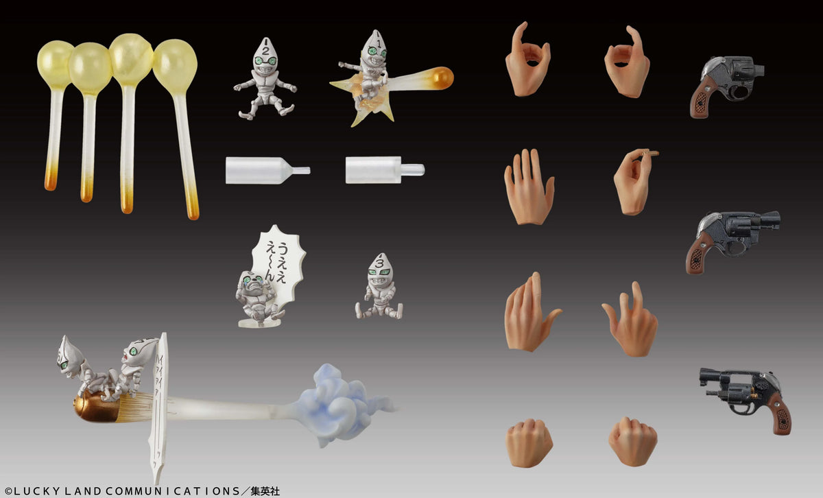 Medicos Entertainment JoJo's Bizarre Adventure Guido Mista & S·P Articulated Action Figure