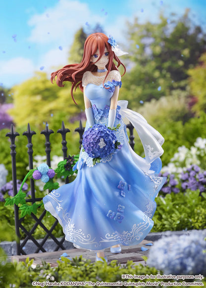 eStream Miku Nakano Floral Dress Scale Figure The Quintessential Quintuplets