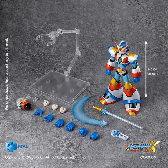 None Scale 5.8 Inch Mega Man X series X Max Armor Action Figure