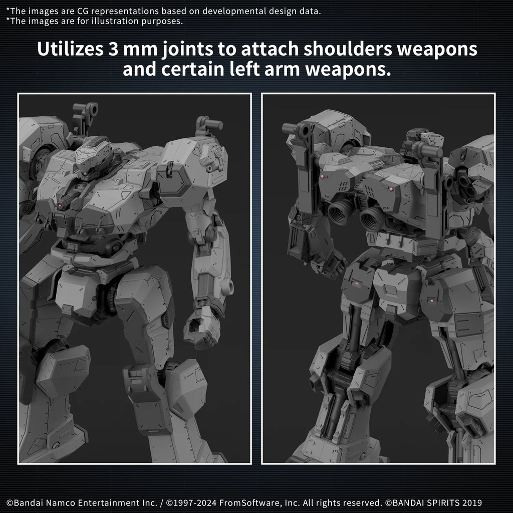 30MM ARMORED CORE Ⅵ FIRES OF RUBICON BALAM INDUSTRIES BD-011 MELANDER
