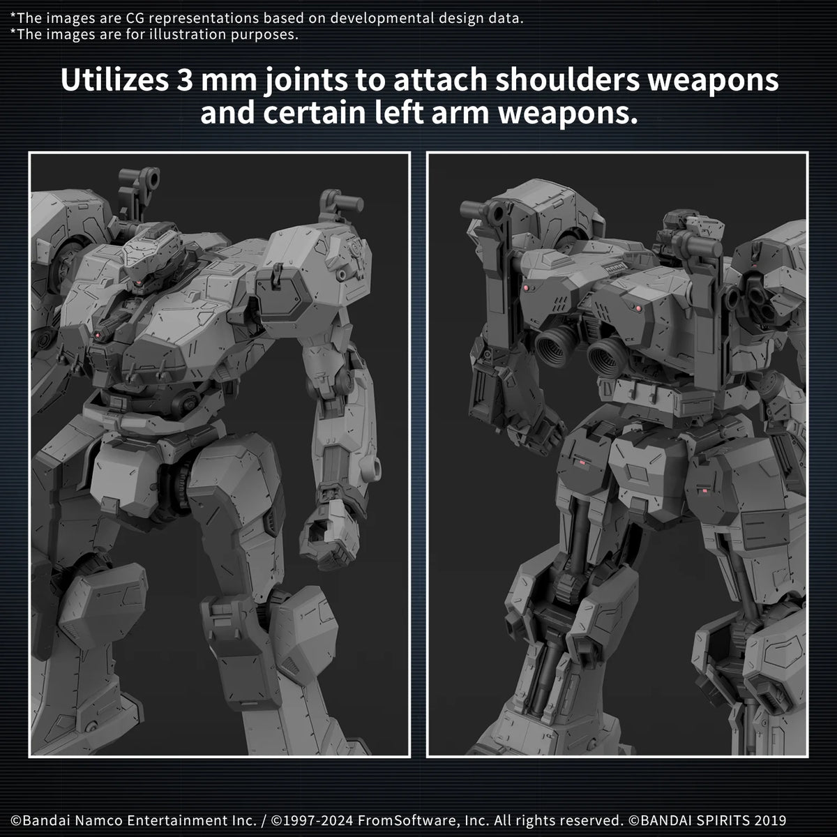30MM ARMORED CORE Ⅵ FIRES OF RUBICON BALAM INDUSTRIES BD-011 MELANDER