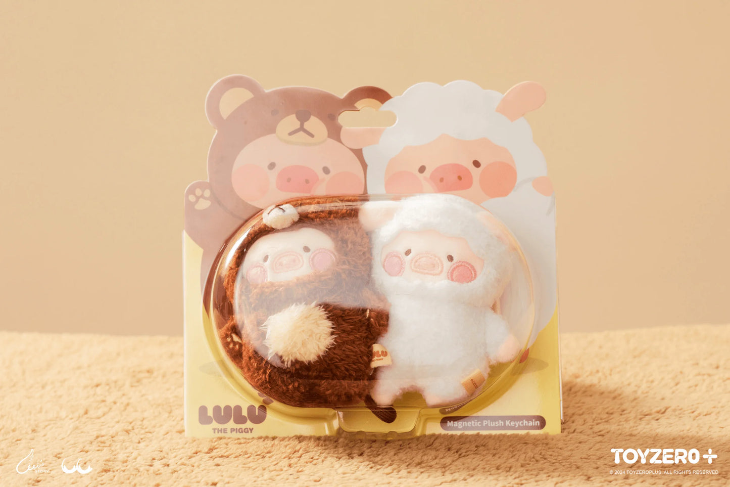 LuLu the Piggy Costume Series - Magnet Plush Keychain