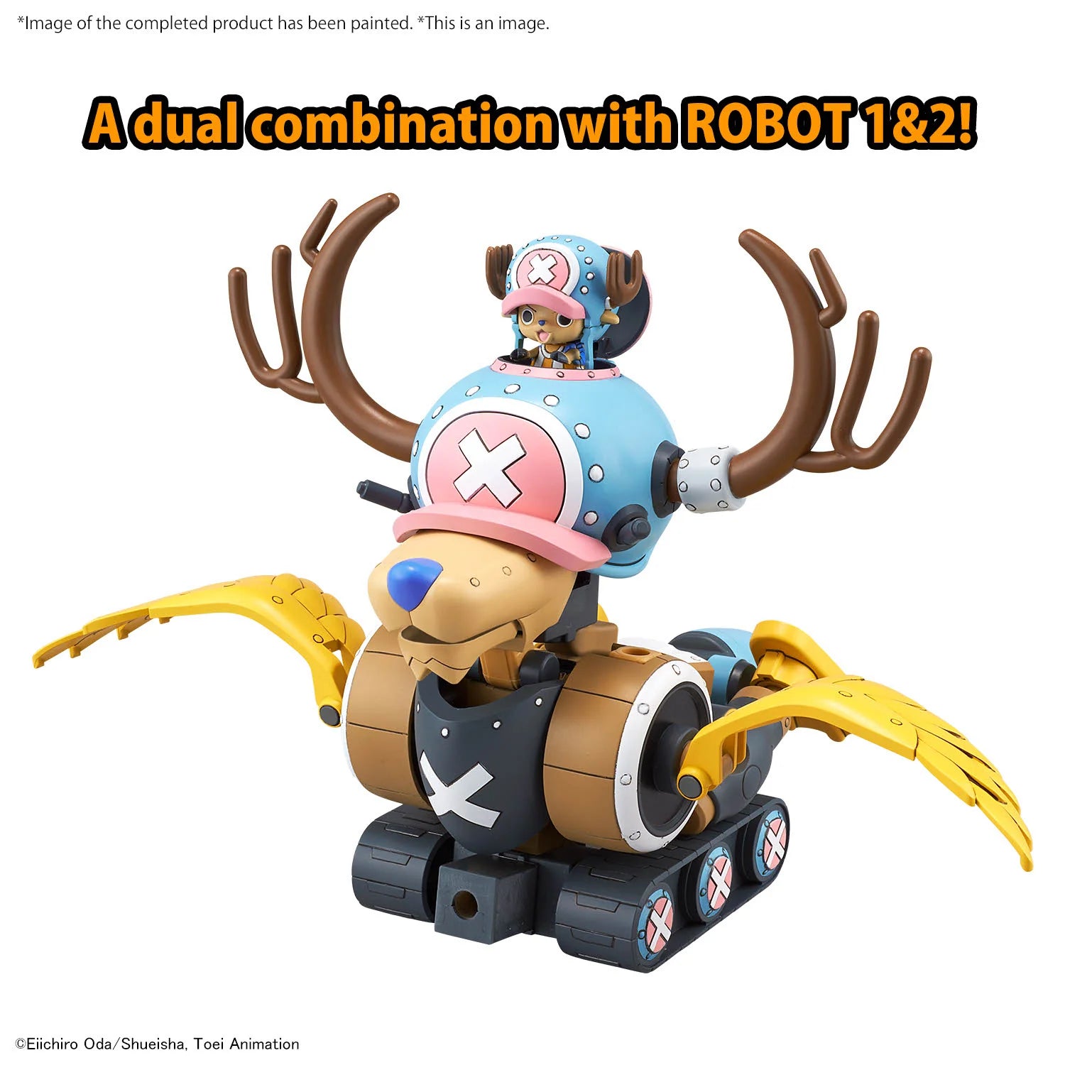 One Piece Chopper Robo 1 & 2 Tank and Wing Model Kit