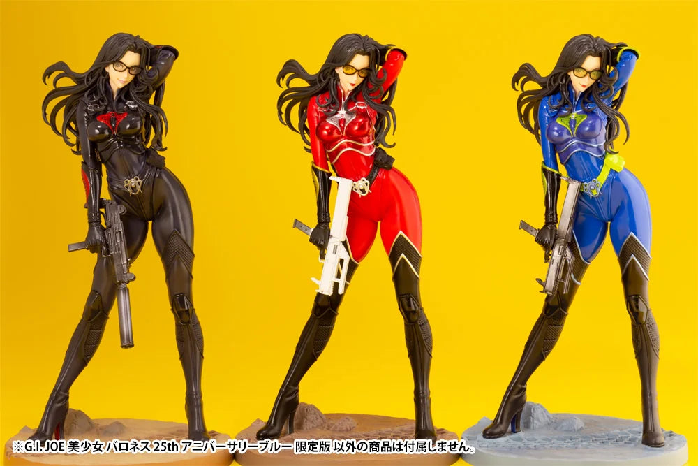 Kotobukiya G.I. Joe Baroness 25th Anniversary Bishoujo Statue - Blue