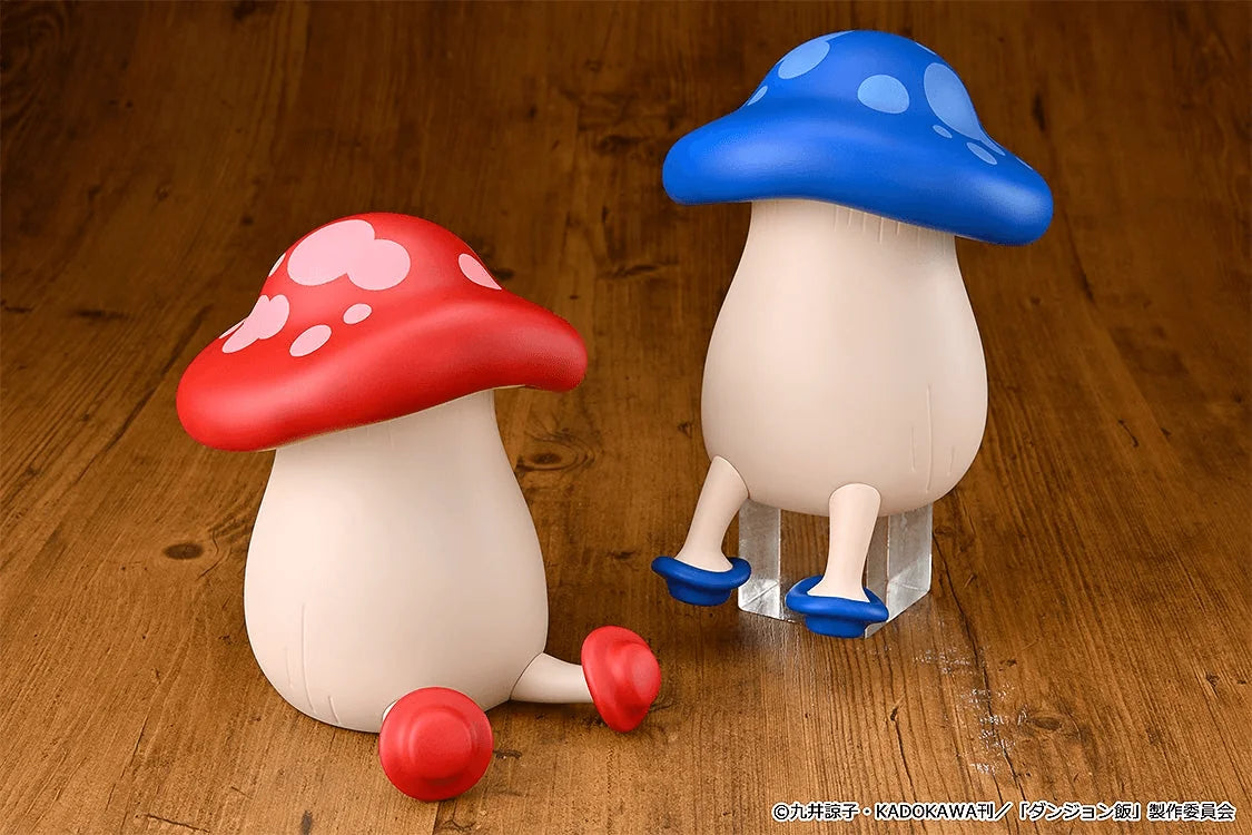 Soft Vinyl Walking Mushroom (Blue)