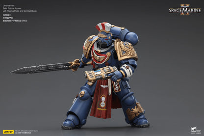 Ultramarines Relic Primus Armour with Plasma Pistol and Combat Blade