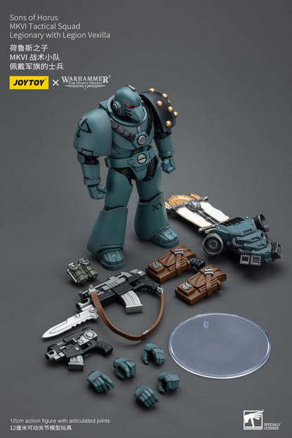 JoyToy Warhammer 40K Sons of Horus MKVI Tactical Squad Legionary Action Figure