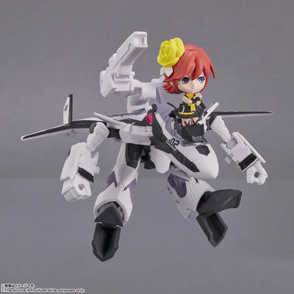 Tamashii Nations Tiny Session VF-31F Siegfried Kaname Buccaneer Action Figure