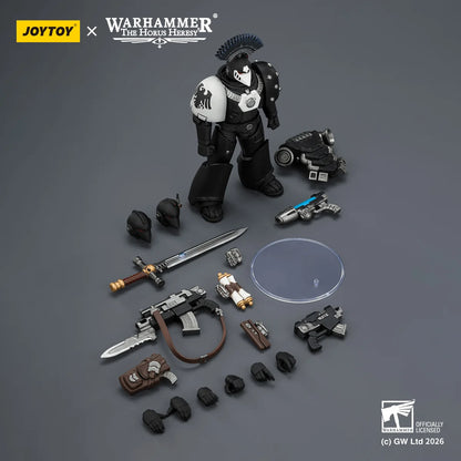 Raven Guard MkVI Tactical Sergeant with Power Sword, Bolter and Plasma Pistol