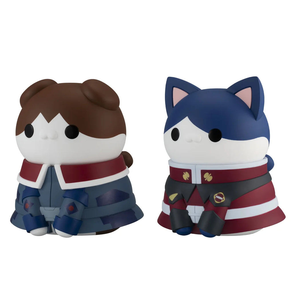 MegaHouse Mega Cat Project Gundam SEED Cat Figures Set (Kira, Athrun, Lacus)