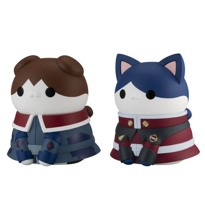 MegaHouse Mega Cat Project Gundam SEED Cat Figures Set (Kira, Athrun, Lacus)