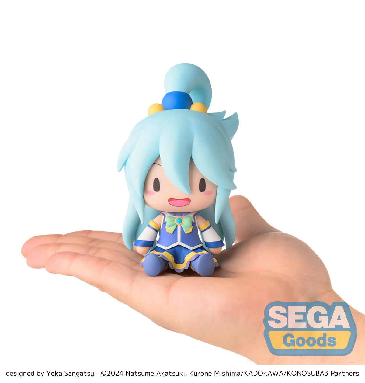fuwa petit KONOSUBA -God's blessing on this wonderful world! 3 Chibi Figure Aqua