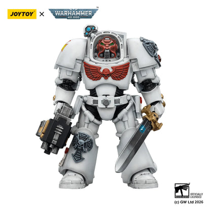 White Scars Terminator 1 with Power Sword and Storm Bolter