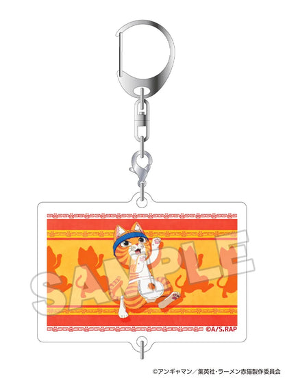 Ramen Akaneko Connecting Acrylic Keychain (1pc / 10pc per box)