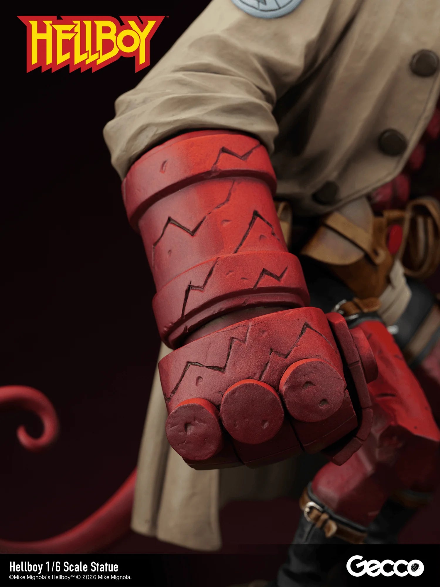 Gecco Hellboy 1/6 Scale Polystone Statue