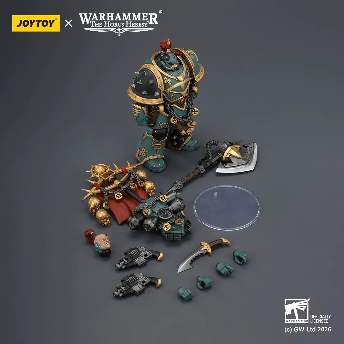 Sons of Horus Vheren Ashurhaddon Master of the True Sons, with the Axe Serpentis