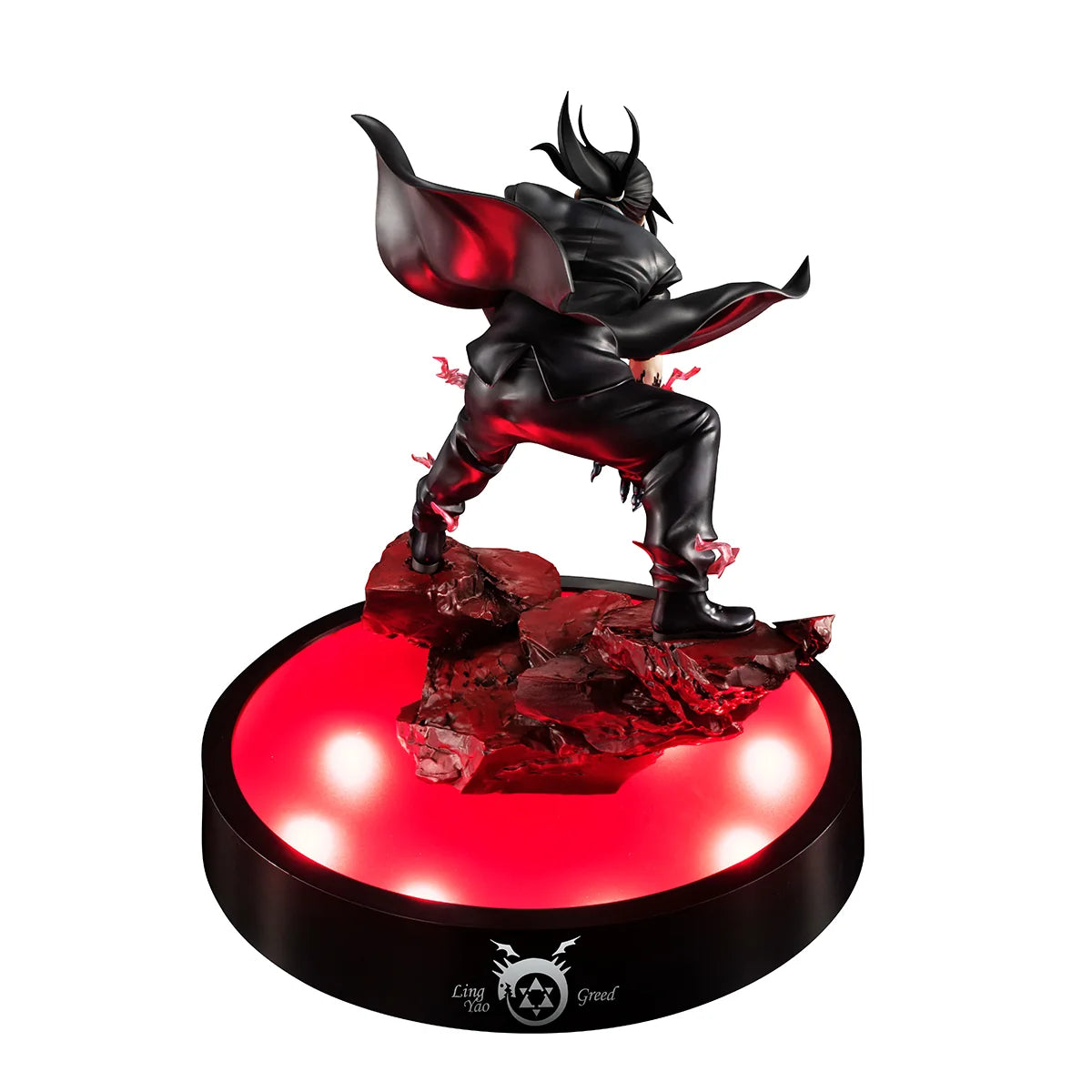 MegaHouse G.E.M. Fullmetal Alchemist Greed (Ling Yao) Scale Figure with LED Base Stand