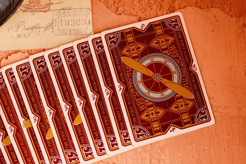 Wright Brothers Playing Cards - HALF-BRICK SET