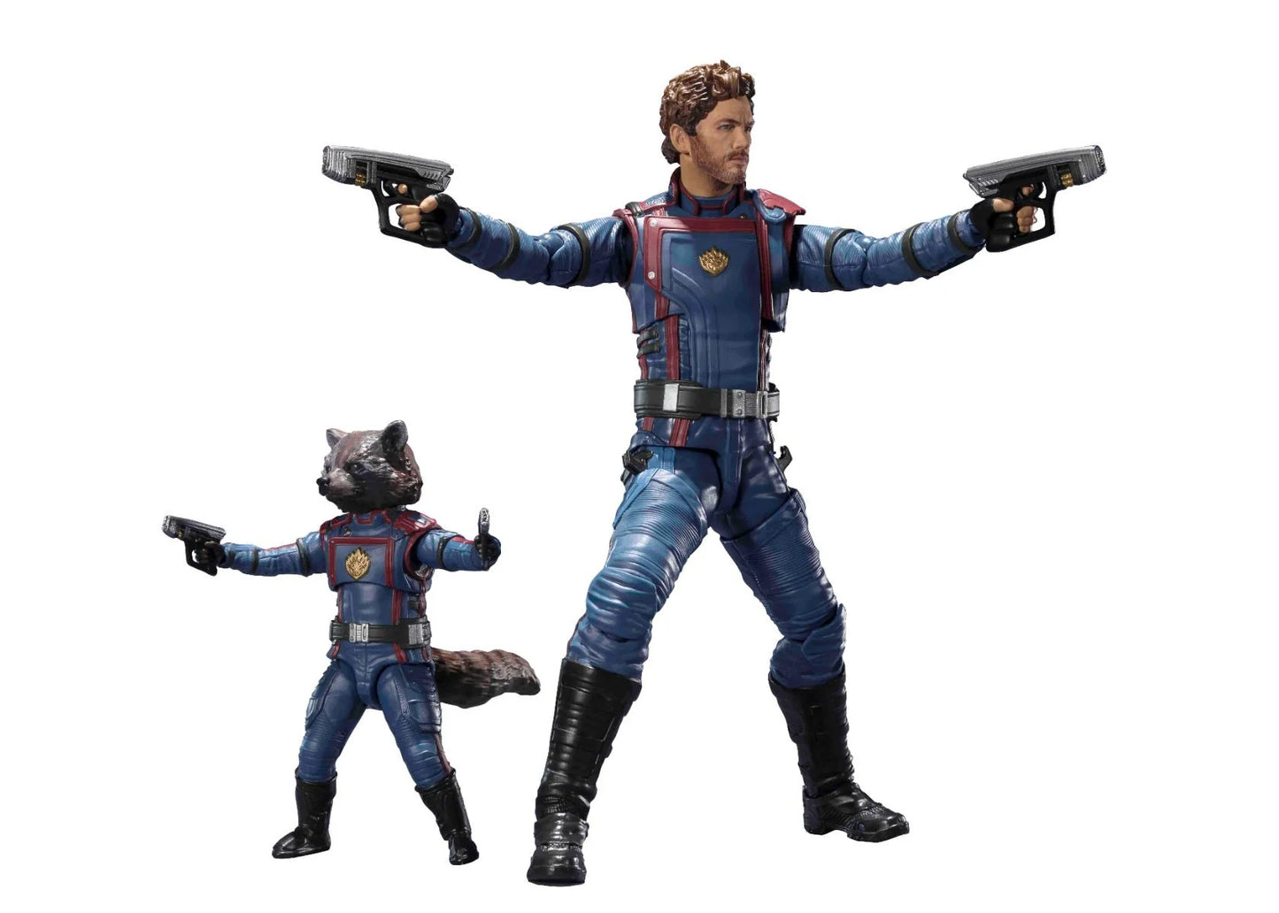 S.H. Figuarts Star-Lord & Rocket Raccoon Guardians of the Galaxy Vol. 3 Action Figure