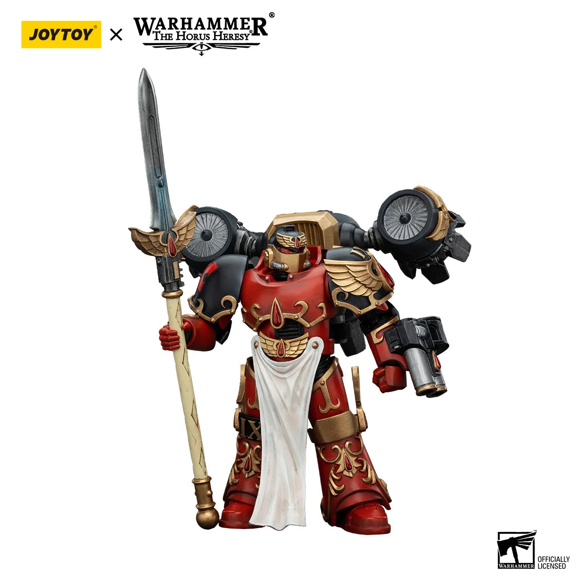 JOYTOY Warhammer 40K Blood Angels Dawnbreaker Champion Action Figure