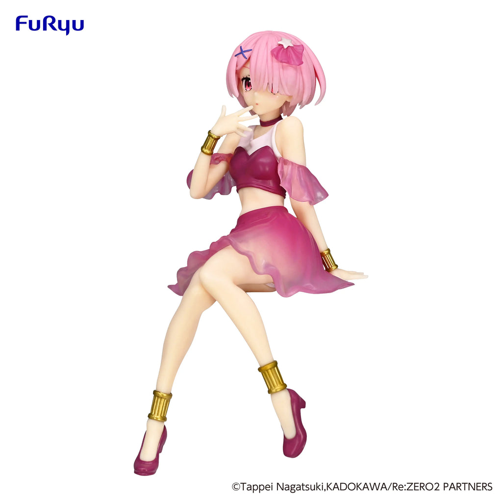 Re:ZERO -Starting Life in Another World- Noodle Stopper Figure -Ram Twinkle Party Another Color ver.-