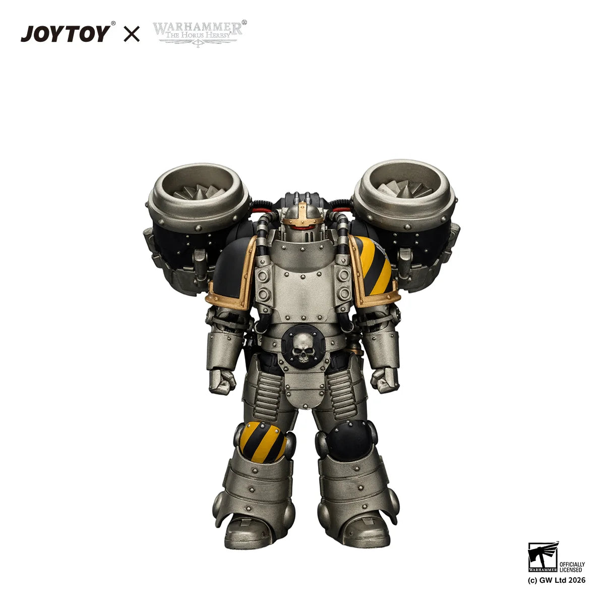 Iron Warriors MkII Assault Sergeant with Disintegrator pistol, Power maul & Combat shield