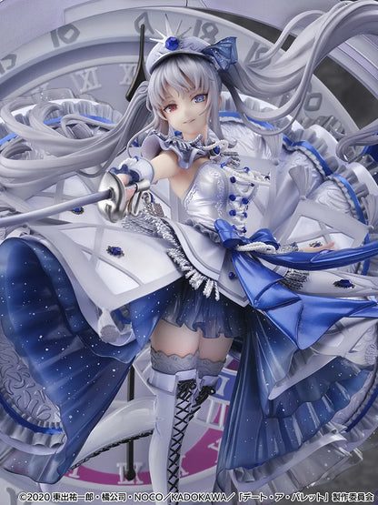 eStream Date A Bullet White Queen Royal Blue Sapphire Dress 1/7 Scale Figure