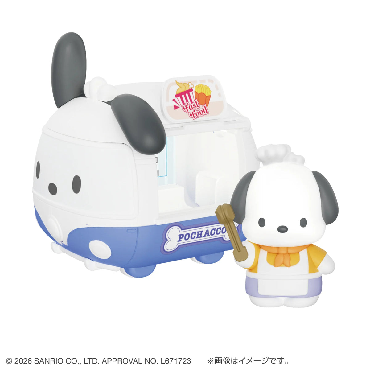 Tokimelz BOX! Sanrio Characters Food Truck (Box of 6)