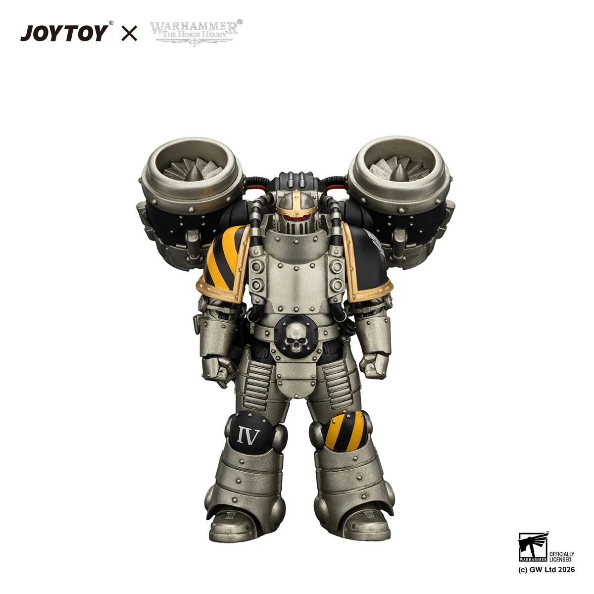 Iron Warriors MkII Assault Legionary2 with Bolt pistol & Heavy chain axe