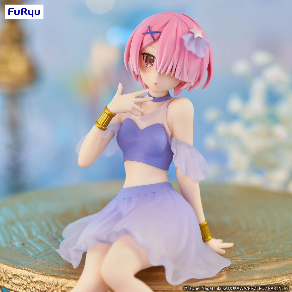 Re:ZERO -Starting Life in Another World- Noodle Stopper Figure -Ram /Twinkle Party-